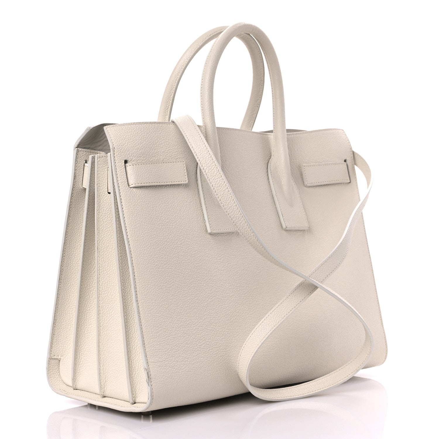 Saint Laurent Grain De Poudre Small Sac De Jour Crema Soft 2 of 20