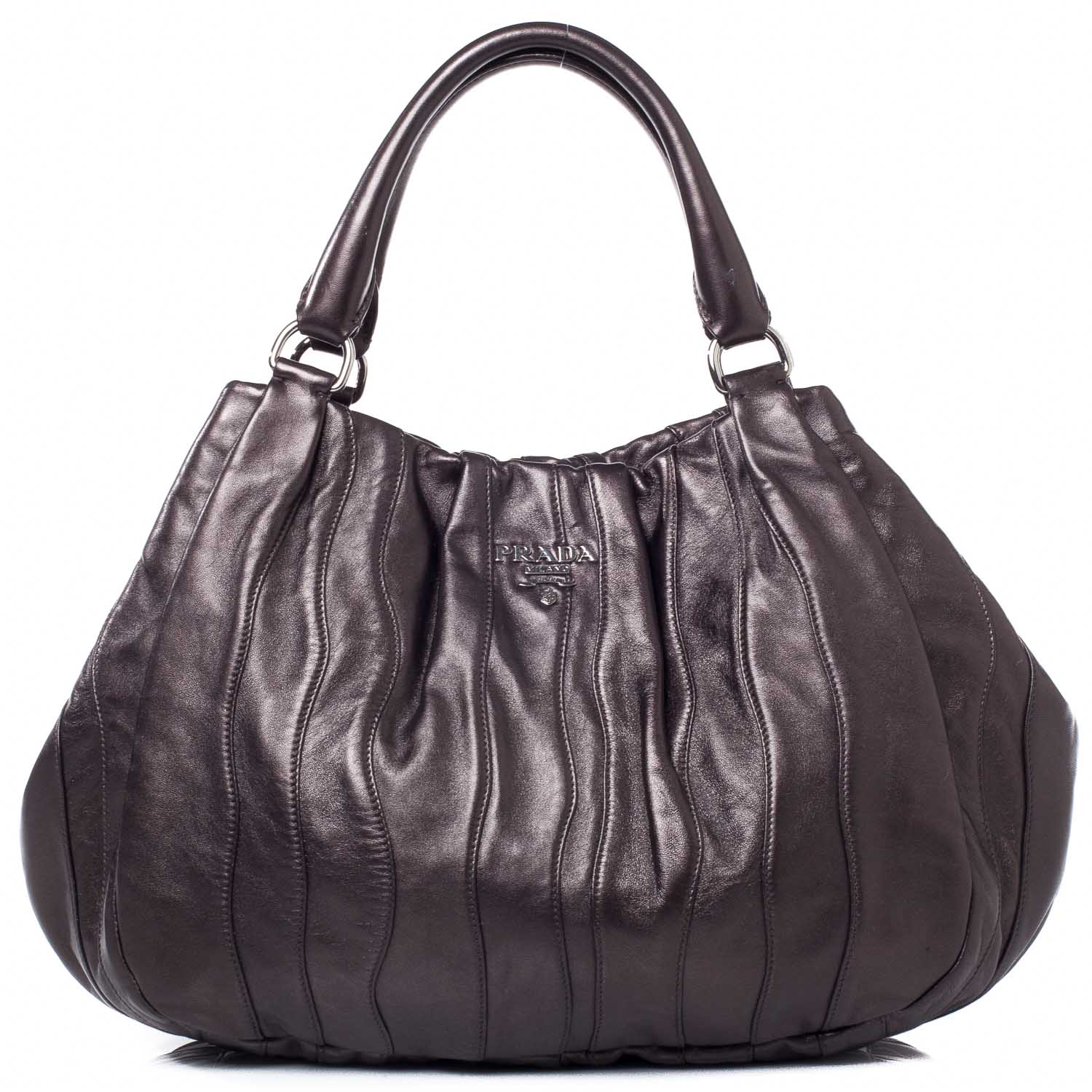 Prada Nappa Mordore Stripes Bag 1 of 11