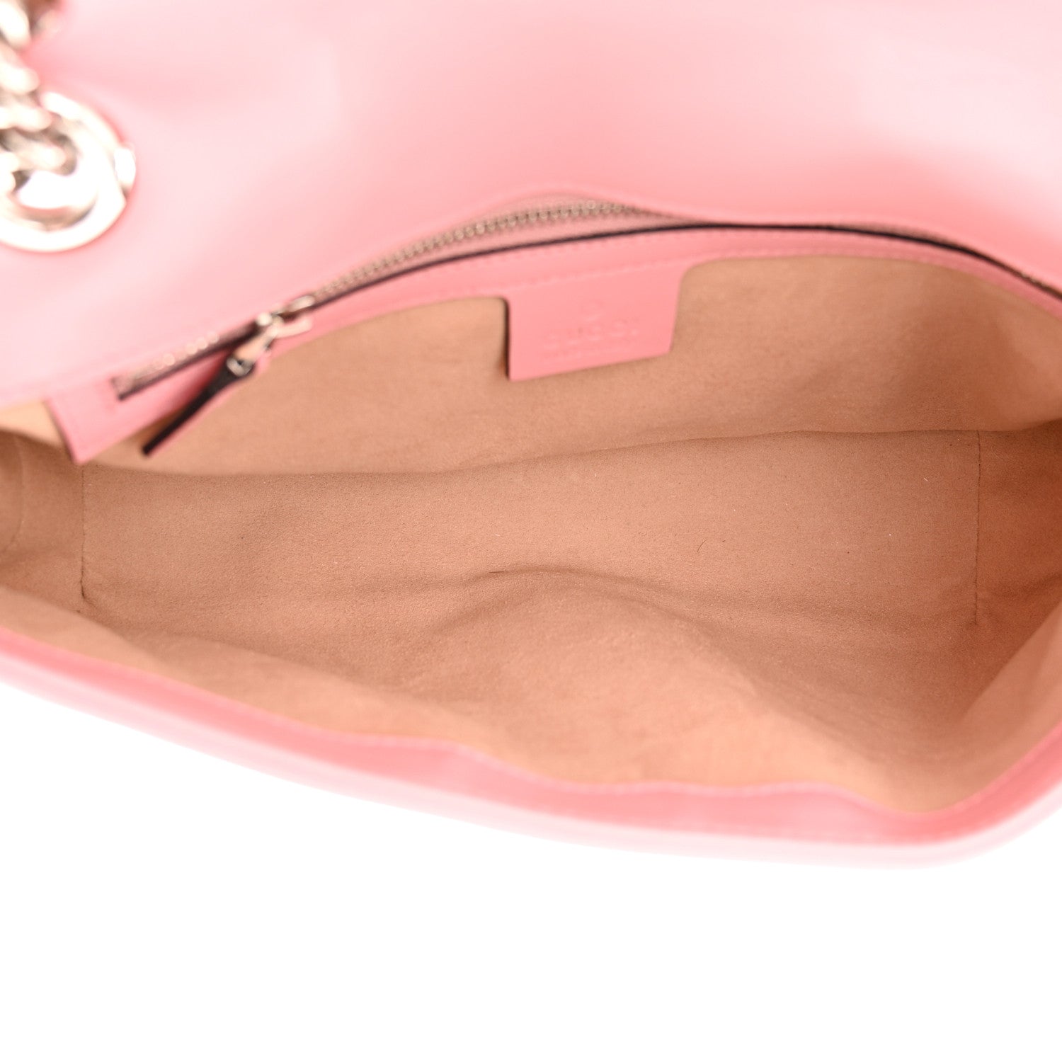 Gucci Calfskin Matelasse Small GG Marmont Shoulder Bag Wild Rose 5 of 12