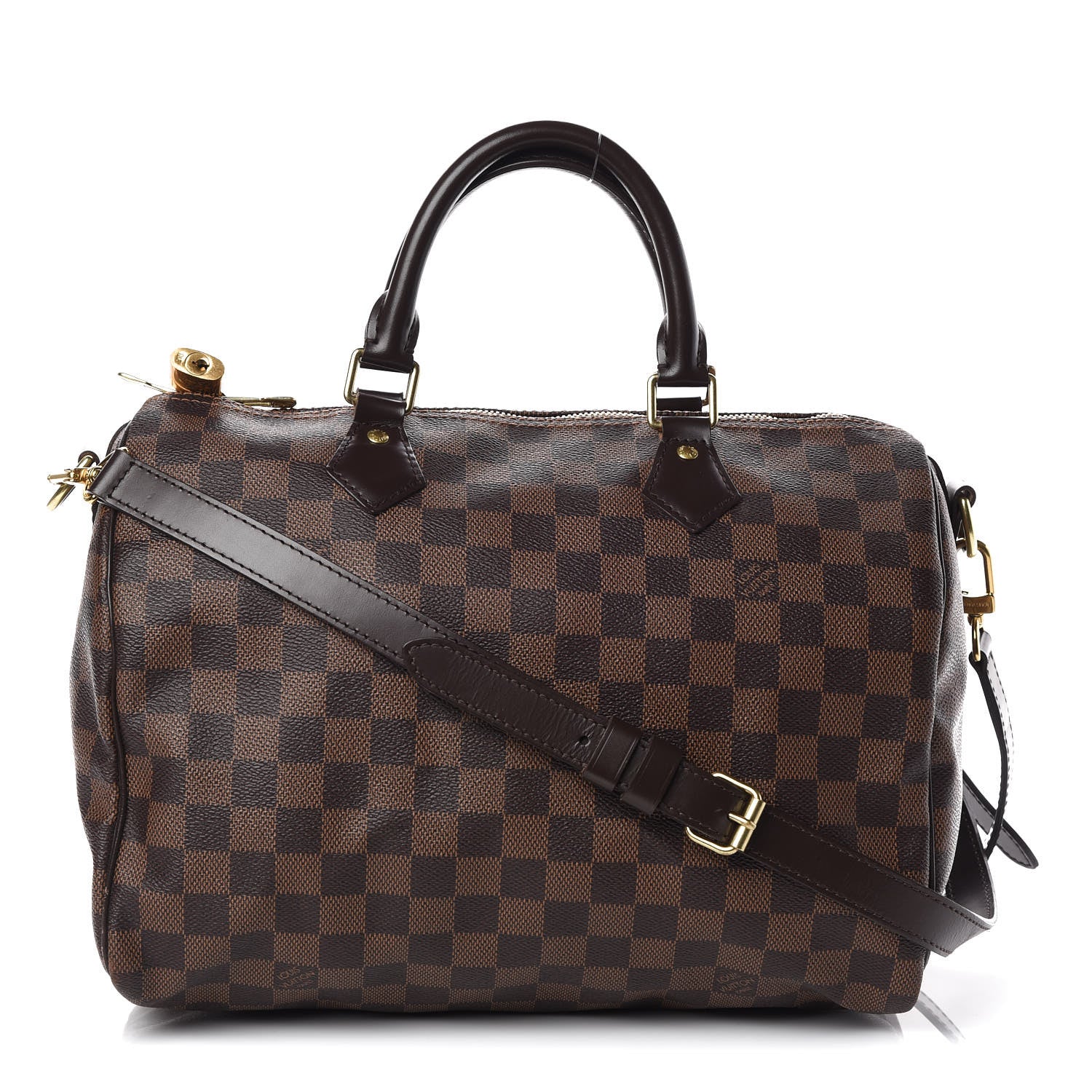 Louis Vuitton Damier Ebene Speedy Bandouliere 30 1 of 15