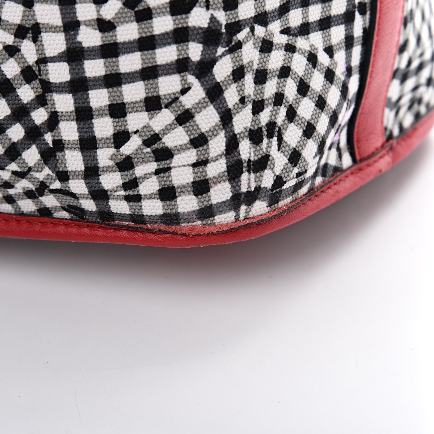 Visetos Medium Liz Reversible Shopper Tote Ruby Red