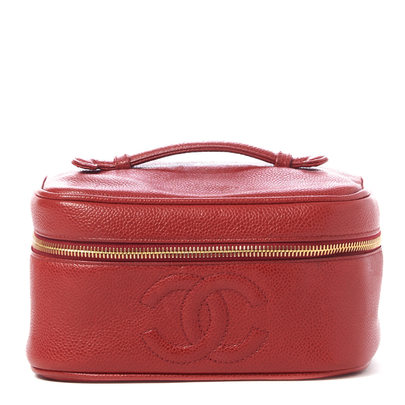 Caviar Vanity Cosmetic Case Red