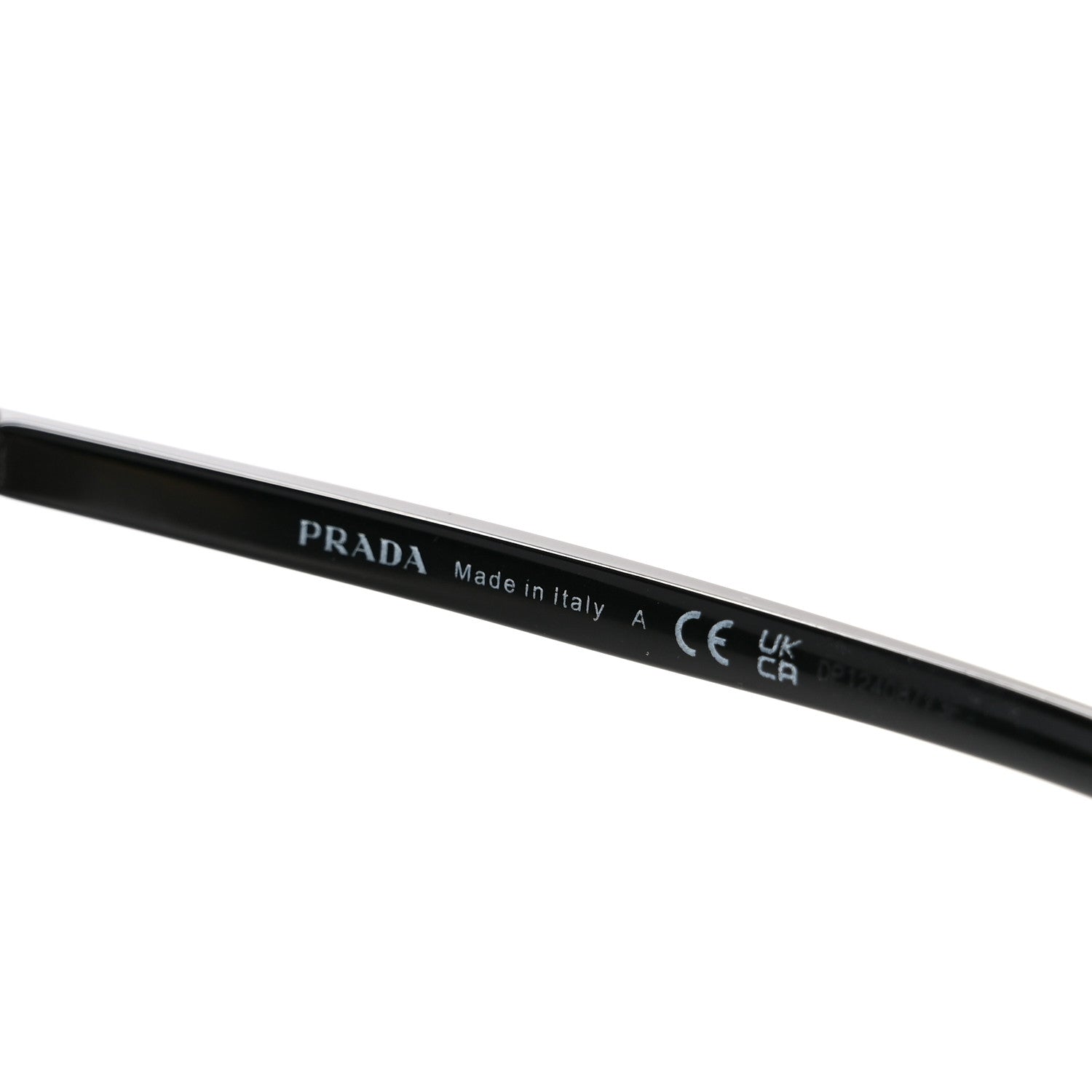 Prada Metal Shield Sunglasses SPR 69Z Gold Green 5 of 8
