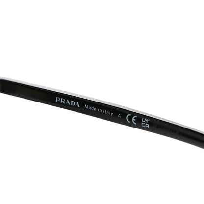Prada Metal Shield Sunglasses SPR 69Z Gold Green 5 of 8
