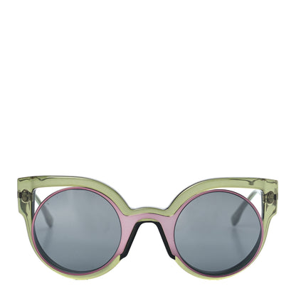 Fendi Paradeyes Sunglasses FF 0137/S Green Pink 4 of 6