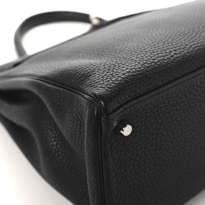Hermes Togo Kelly Retourne 35 Black 9 of 14
