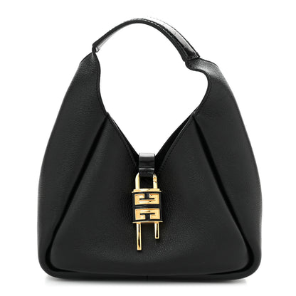 Givenchy Grained Calfskin Mini G-Lock Hobo Black 1 of 9