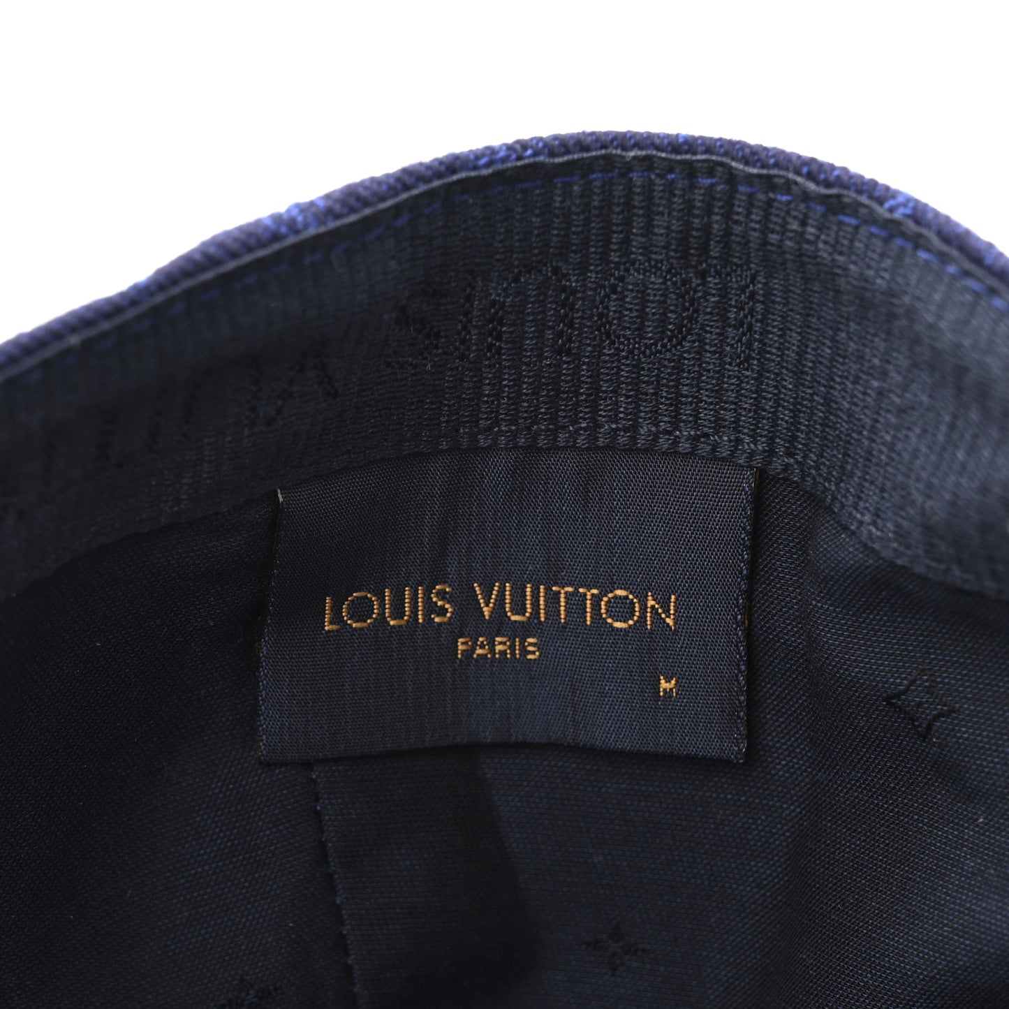 Iconic Monogram Baseball Cap Blue