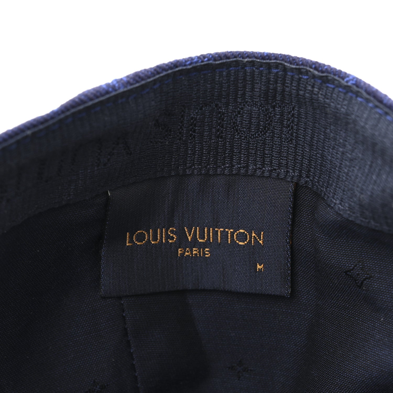 Louis Vuitton Iconic Monogram Baseball Cap Blue 8 of 9