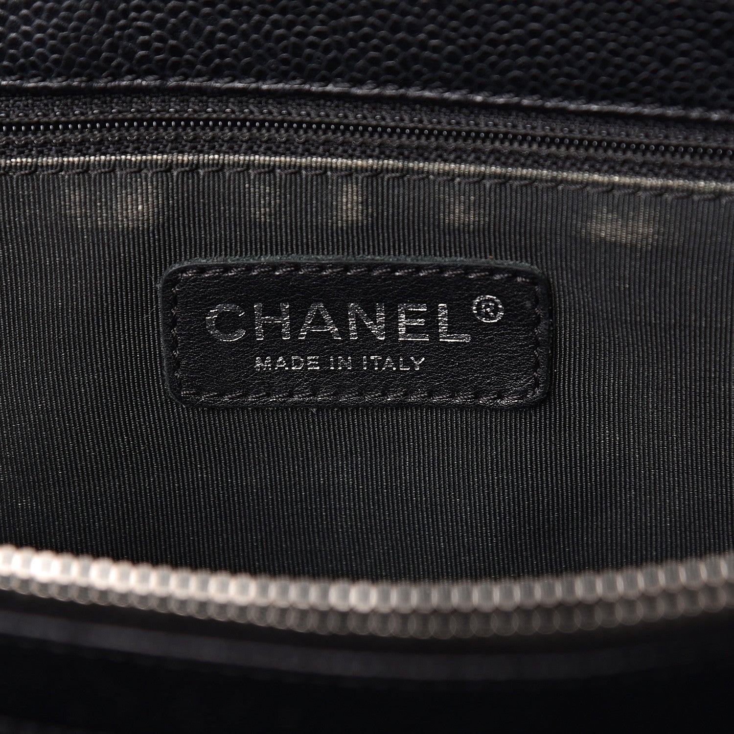 Chanel Caviar Quilted Grand Shopping Tote GST Black 6 of 24
