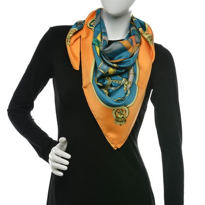 Hermes Silk Cavalcadour Scarf 90 2 of 6
