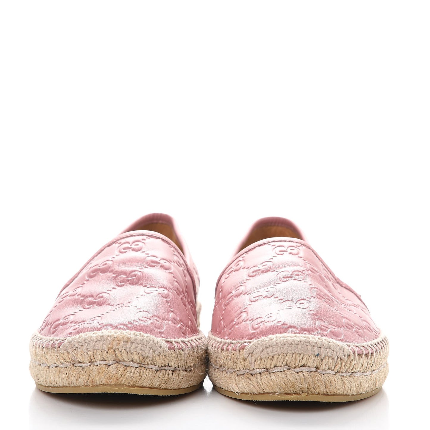 Guccissima Signature Espadrilles 41 Rose Baby Candy