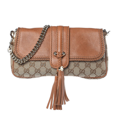 Gucci Monogram Marrakech Evening Bag Brown 1 of 9
