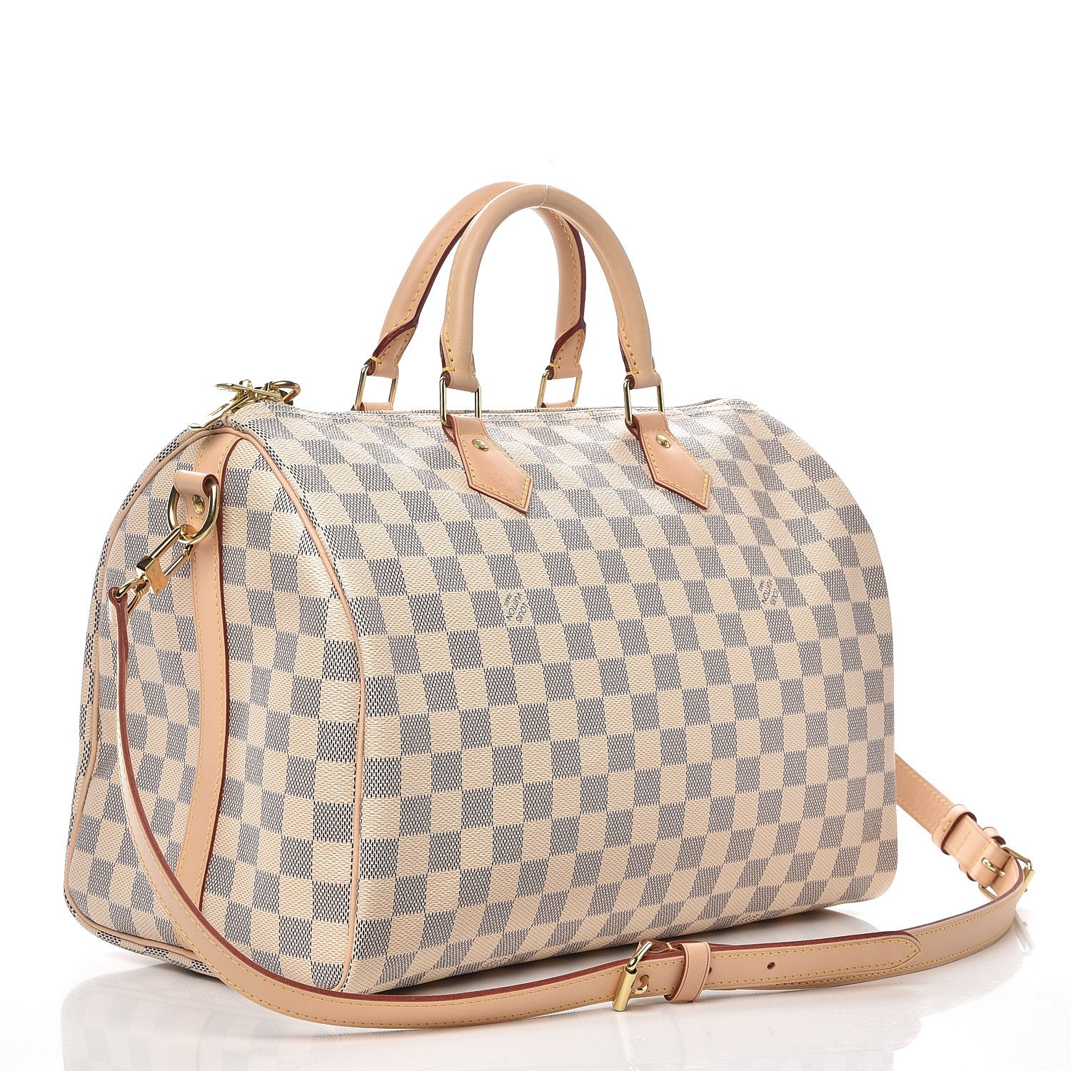 Louis Vuitton Damier Azur Speedy Bandouliere 35 3 of 18
