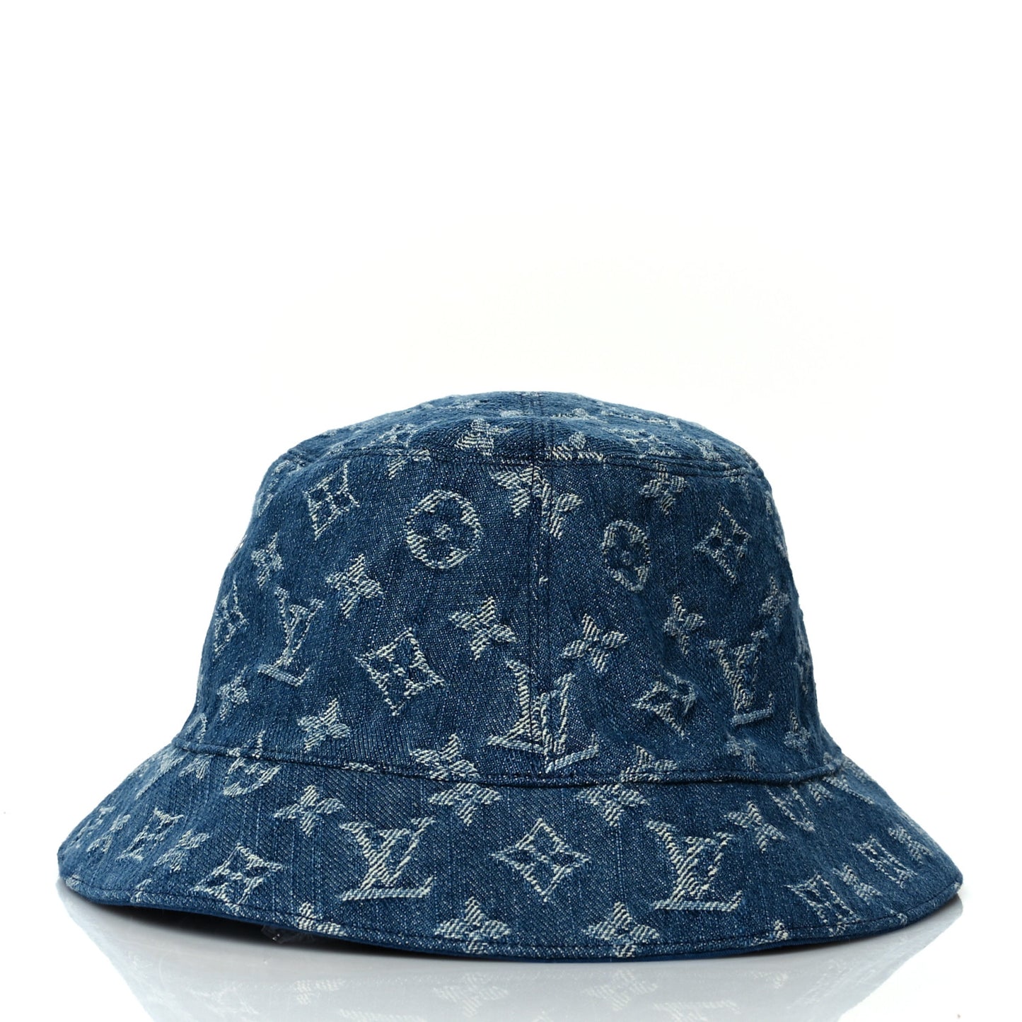 Monogram Denim Transformable Bob Bucket Hat 60 Blue