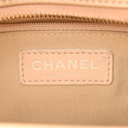 Chanel Aged Calfskin Quilted New Medium Gabrielle Hobo Beige 6 of 12
