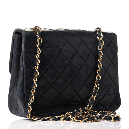 Chanel Lambskin Quilted Mini Square Flap Black 3 of 9