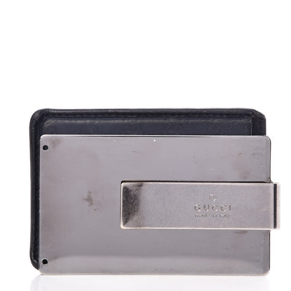 Gucci Guccissima Money Clip Navy 5 of 7