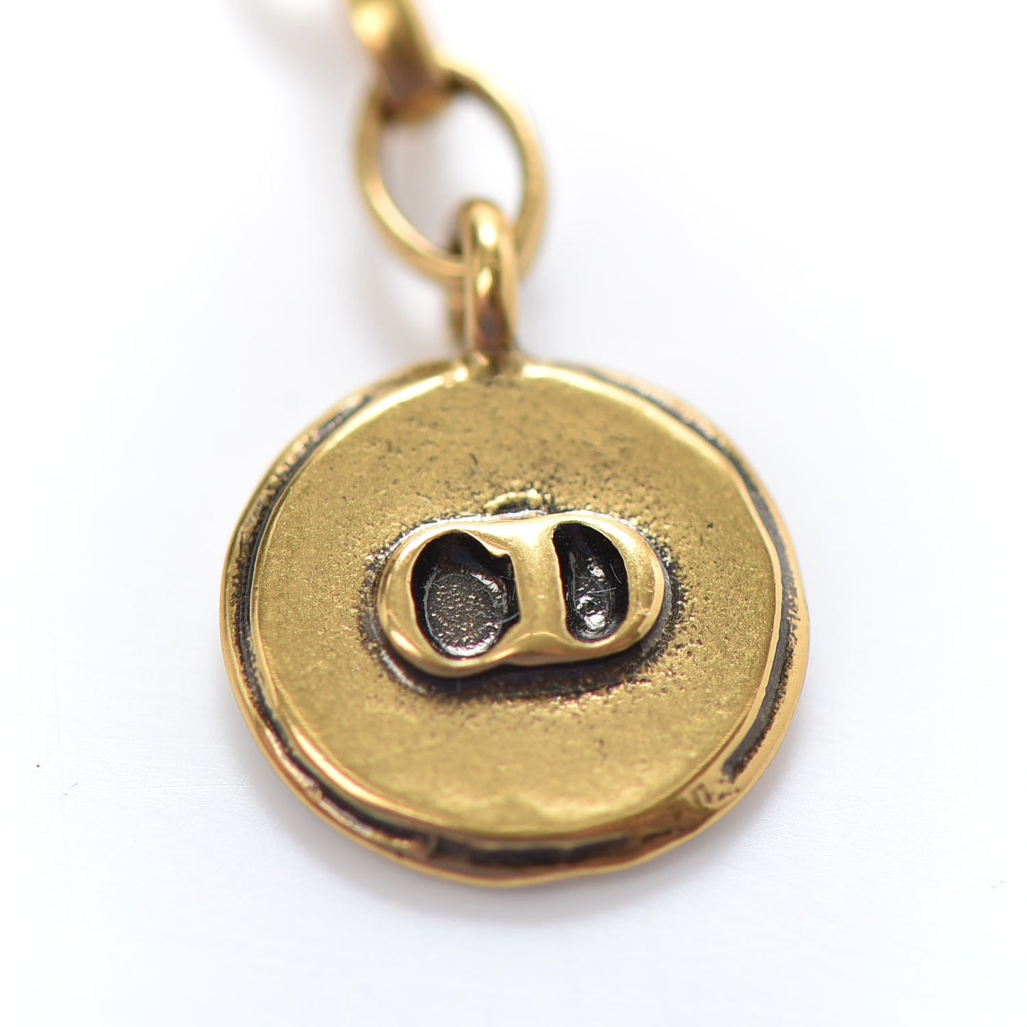Metal Bee J'Adior Layered Necklace Aged Gold