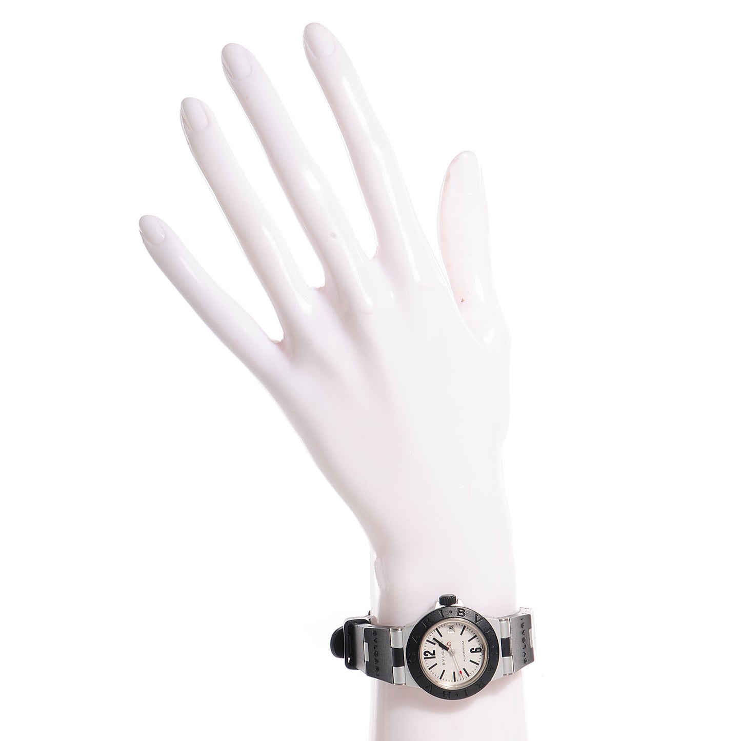 Aluminum Rubber 29mm Diagono Quartz Watch