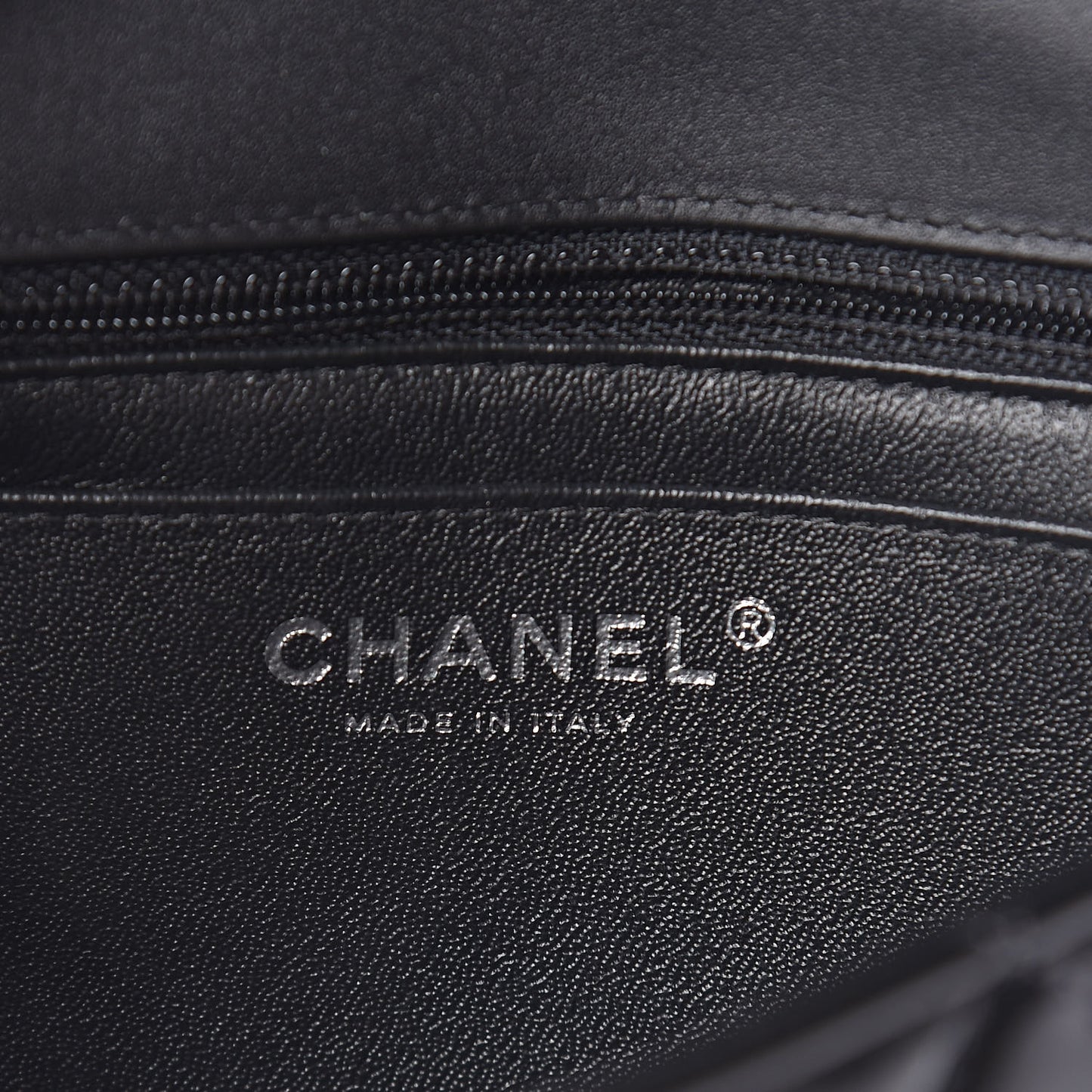 Patent Calfskin Quilted Mini Rectangular Flap Navy Blue Black