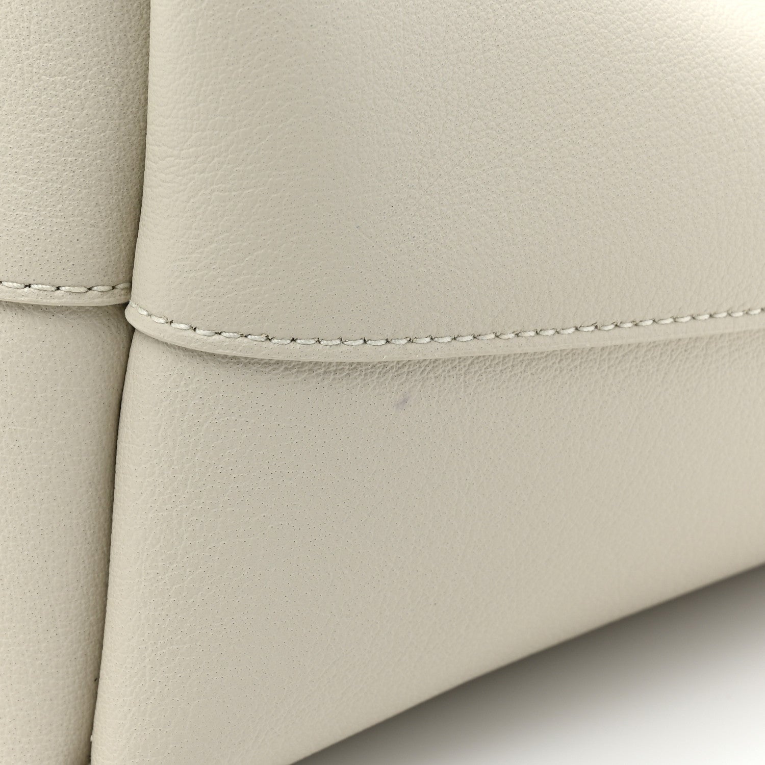 Saint Laurent Calfskin Large Shopping Tote Crema Soft 14 of 15