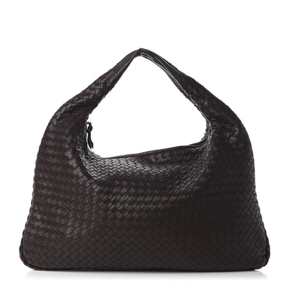 Bottega Veneta Nappa Intrecciato Large Veneta Hobo Ebano 3 of 16