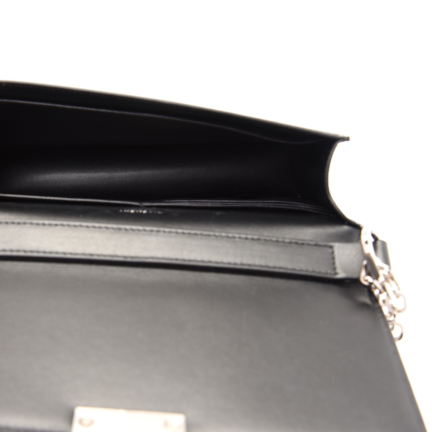 Givenchy Patent Textured Goatskin Small 4G Crossbody Black 5 of 12