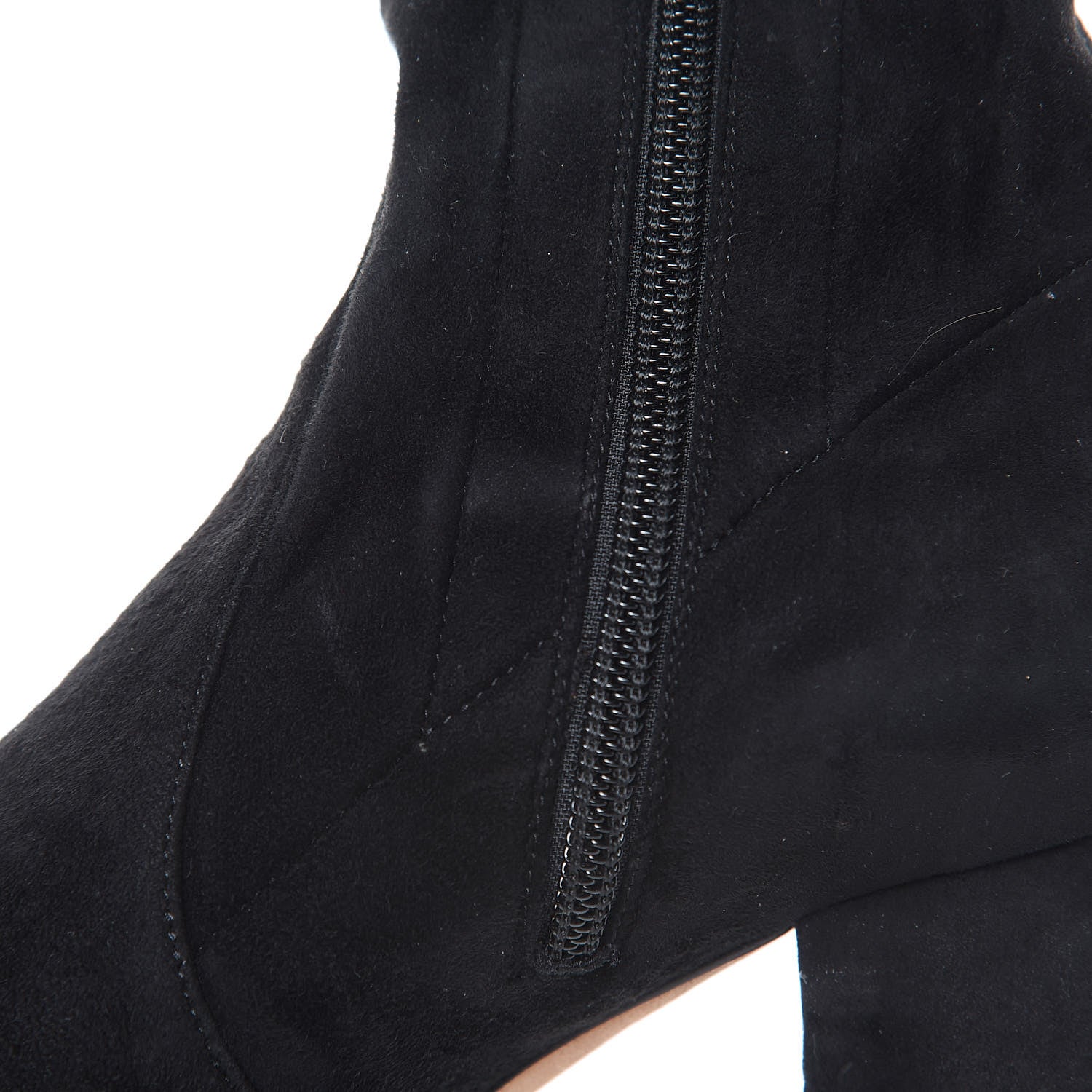 Valentino Garavani Suede Stretch 60mm Ankle Boots 36.5 Black 10 of 11