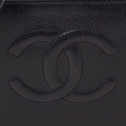 Chanel Caviar CC Vanity Train Case Black 7 of 9