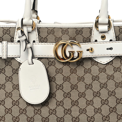 Gucci Monogram Medium GG Running Tote Off White 8 of 10