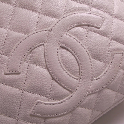 Chanel Caviar Petite Shopping Tote PST White 6 of 11