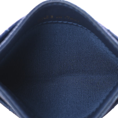 Chanel Iridescent Caviar Quilted Card Holder Blue Fonce 5 of 9
