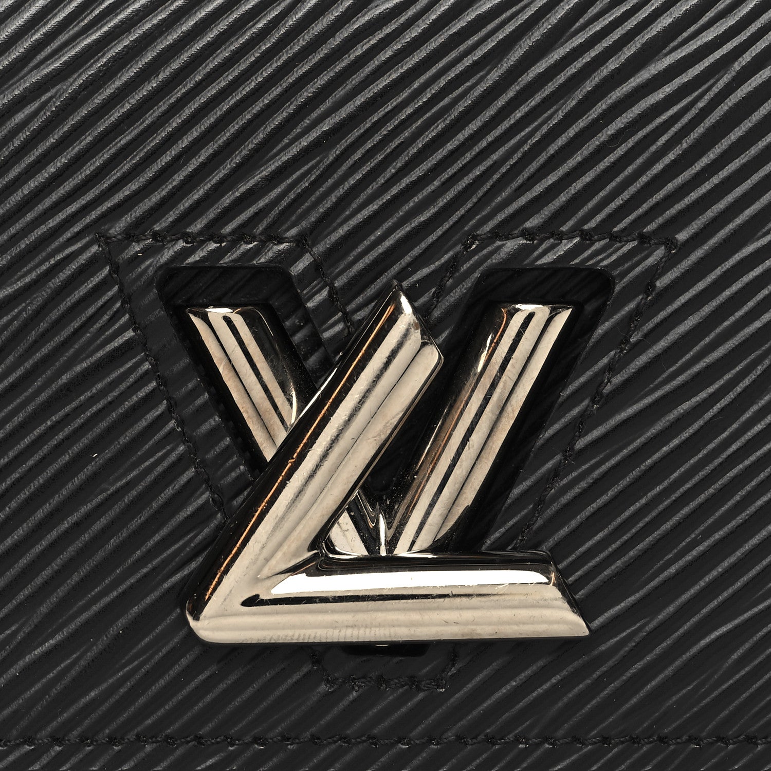 Louis Vuitton Epi Twist Compact Wallet Black 8 of 9