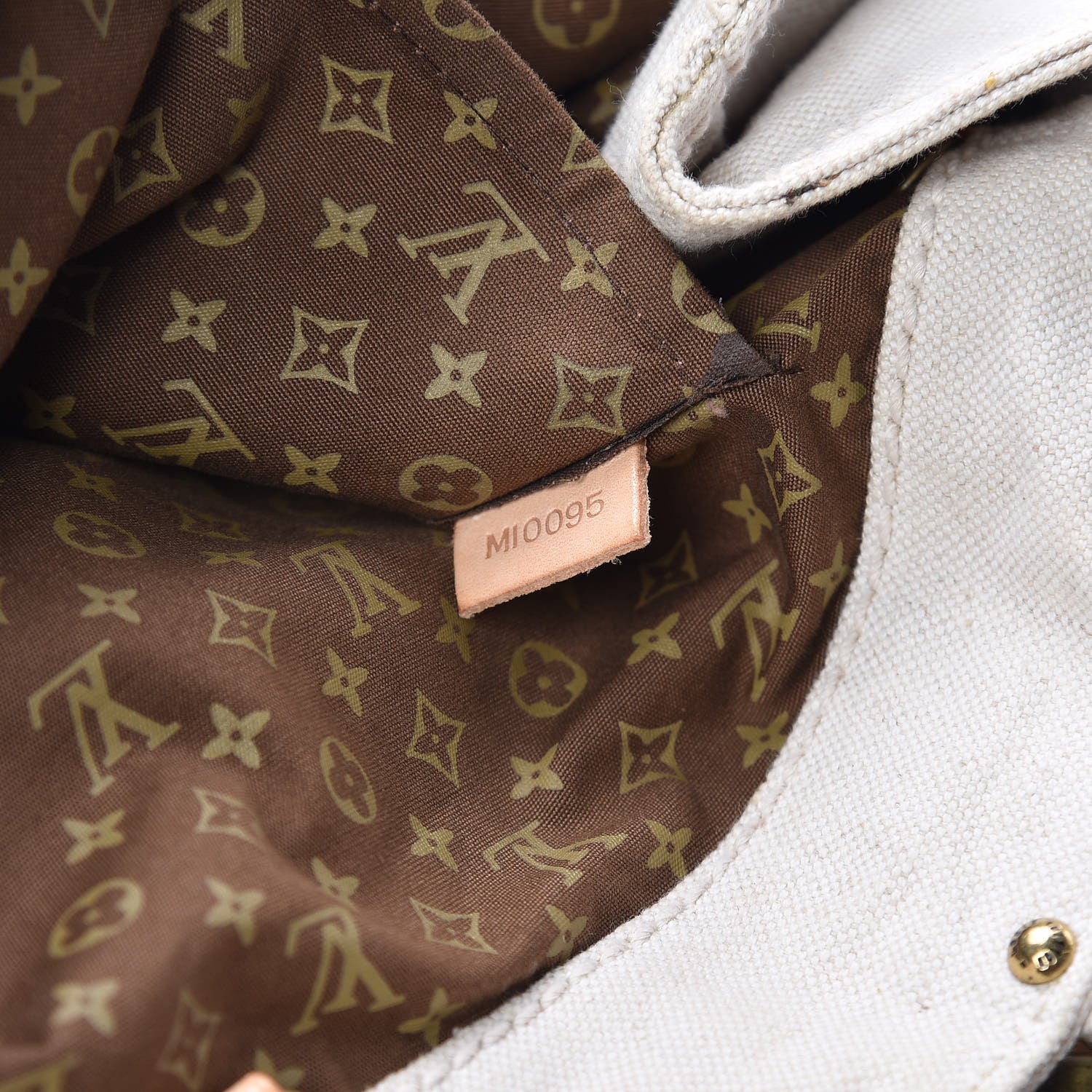 Louis Vuitton Toile Globe Shopper Cabas GM Red 7 of 17