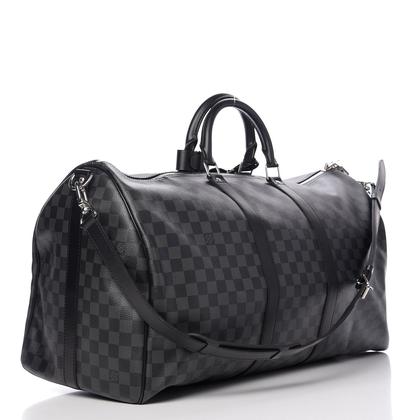 Damier Graphite Keepall Bandouliere 55