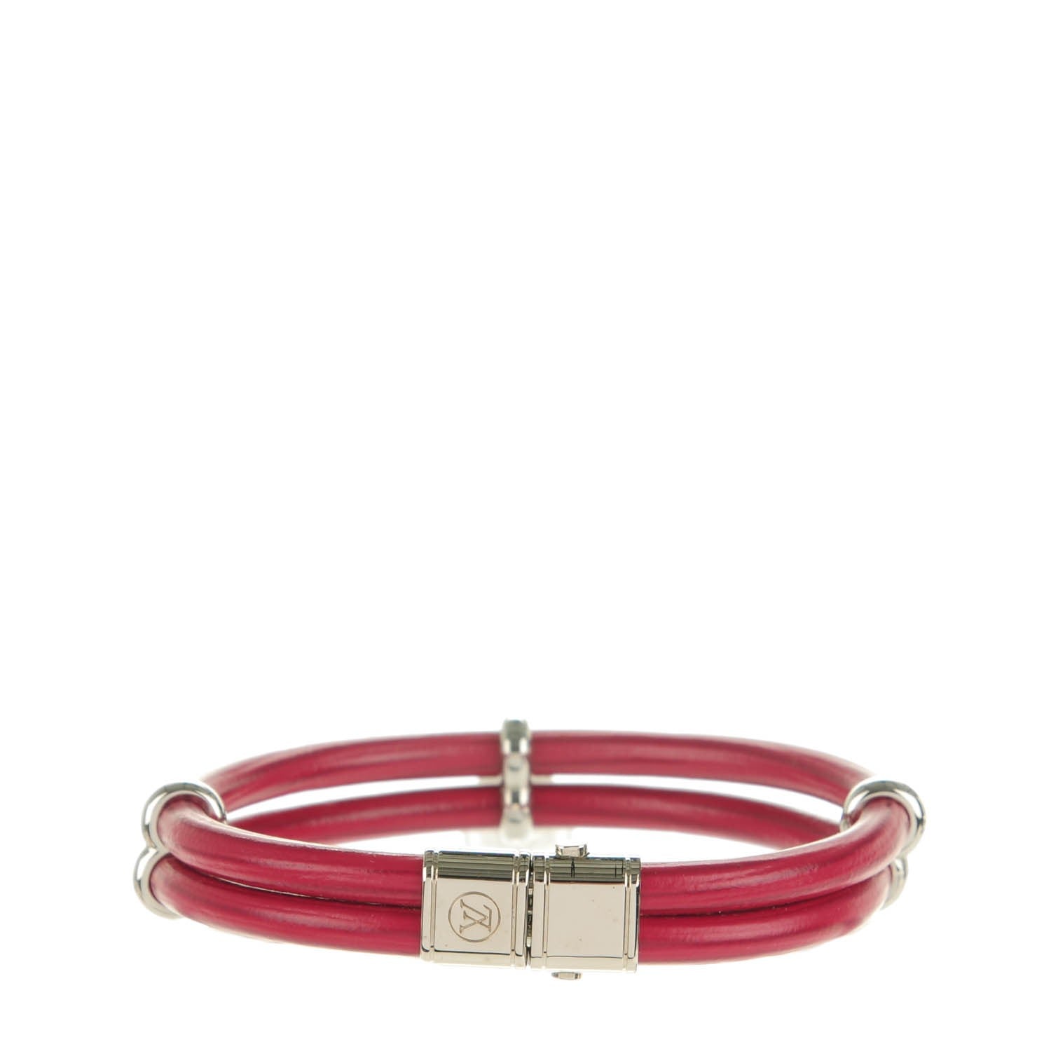 Louis Vuitton Epi Keep It Twice Bracelet 19 Fuchsia 3 of 5