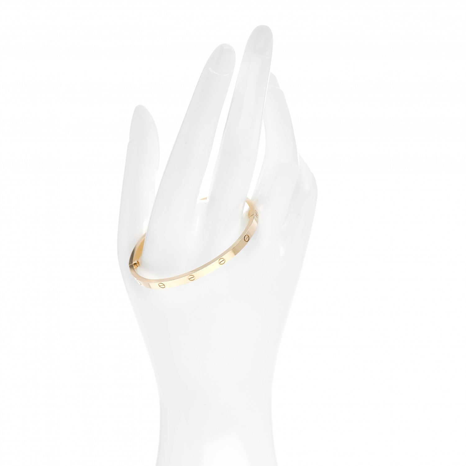 Cartier 18K Yellow Gold Small LOVE Bracelet 16 2 of 5