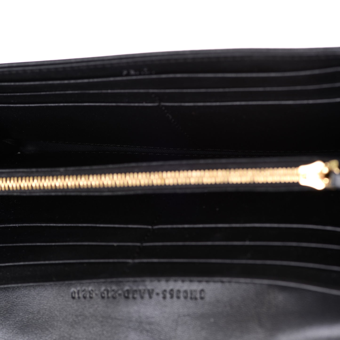 Nappa Matisse FF Embossed Continental Wallet On Chain Black