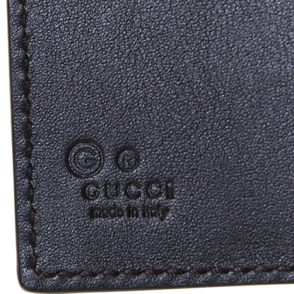 Gucci Microguccissima Snap Bi-Fold Wallet Black 5 of 7