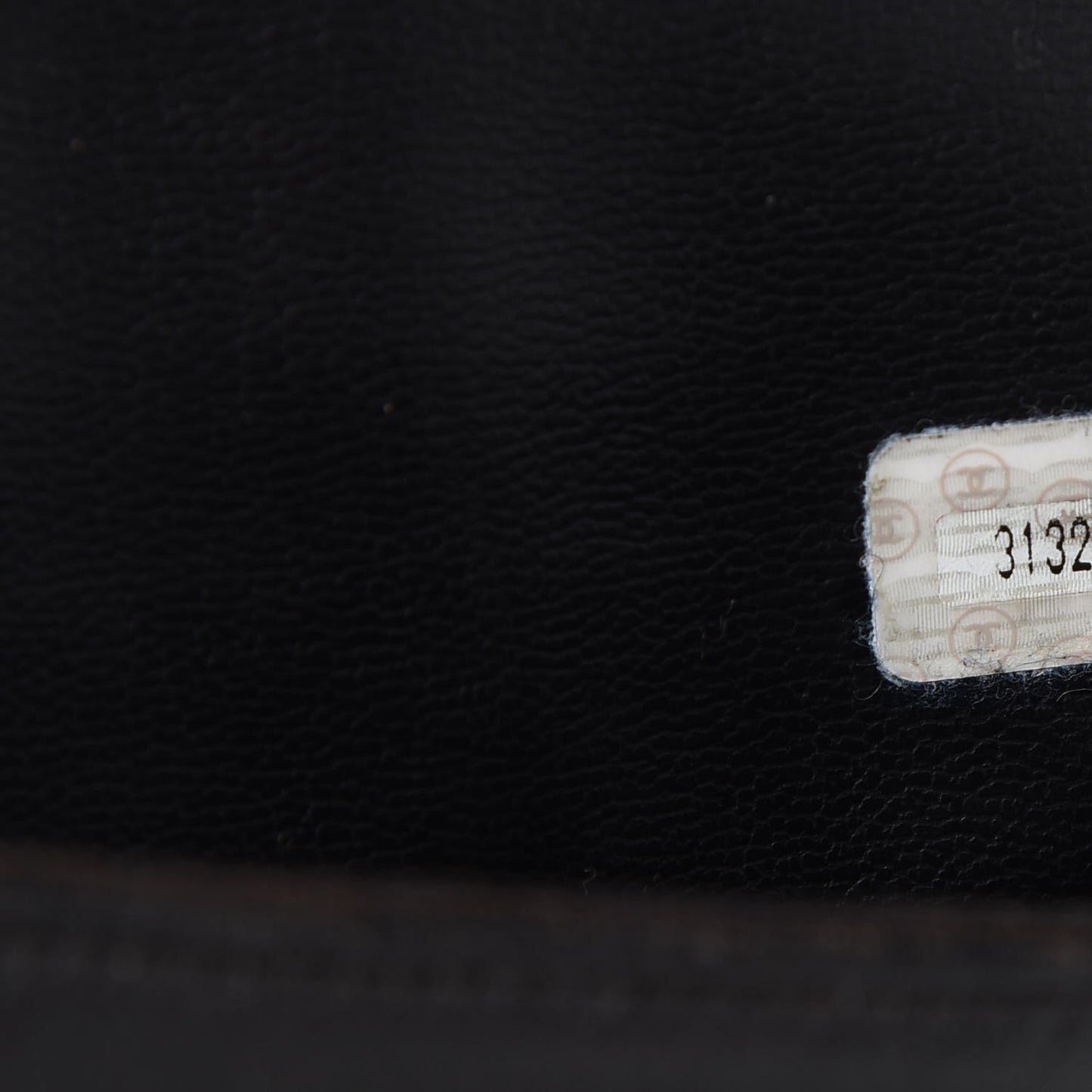 Lambskin CC Flap Shopping Tote Black
