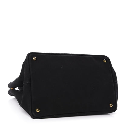 Prada Canapa Logo Tote Black 4 of 10