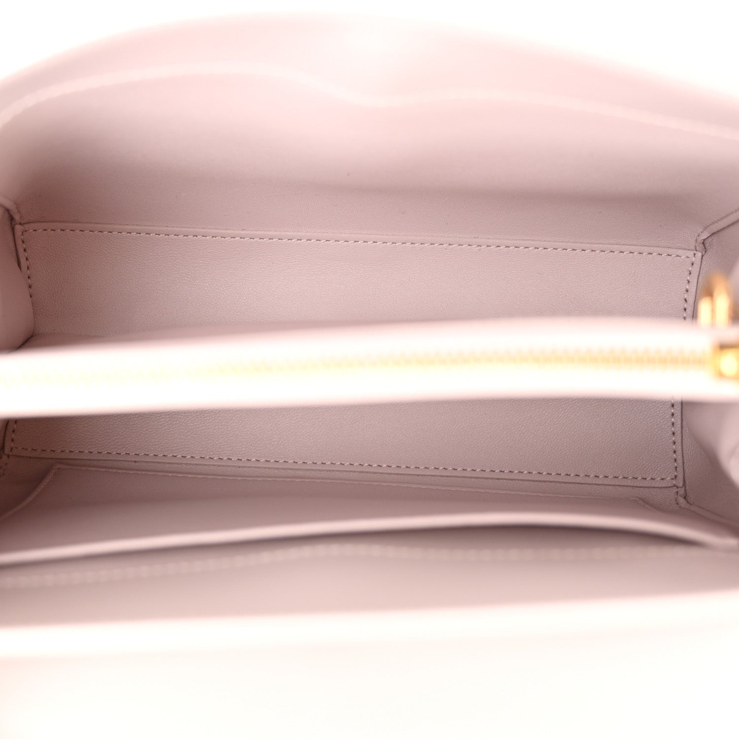 Celine Satinated Calfskin Small 16 Top Handle Bag Poudre 5 of 12