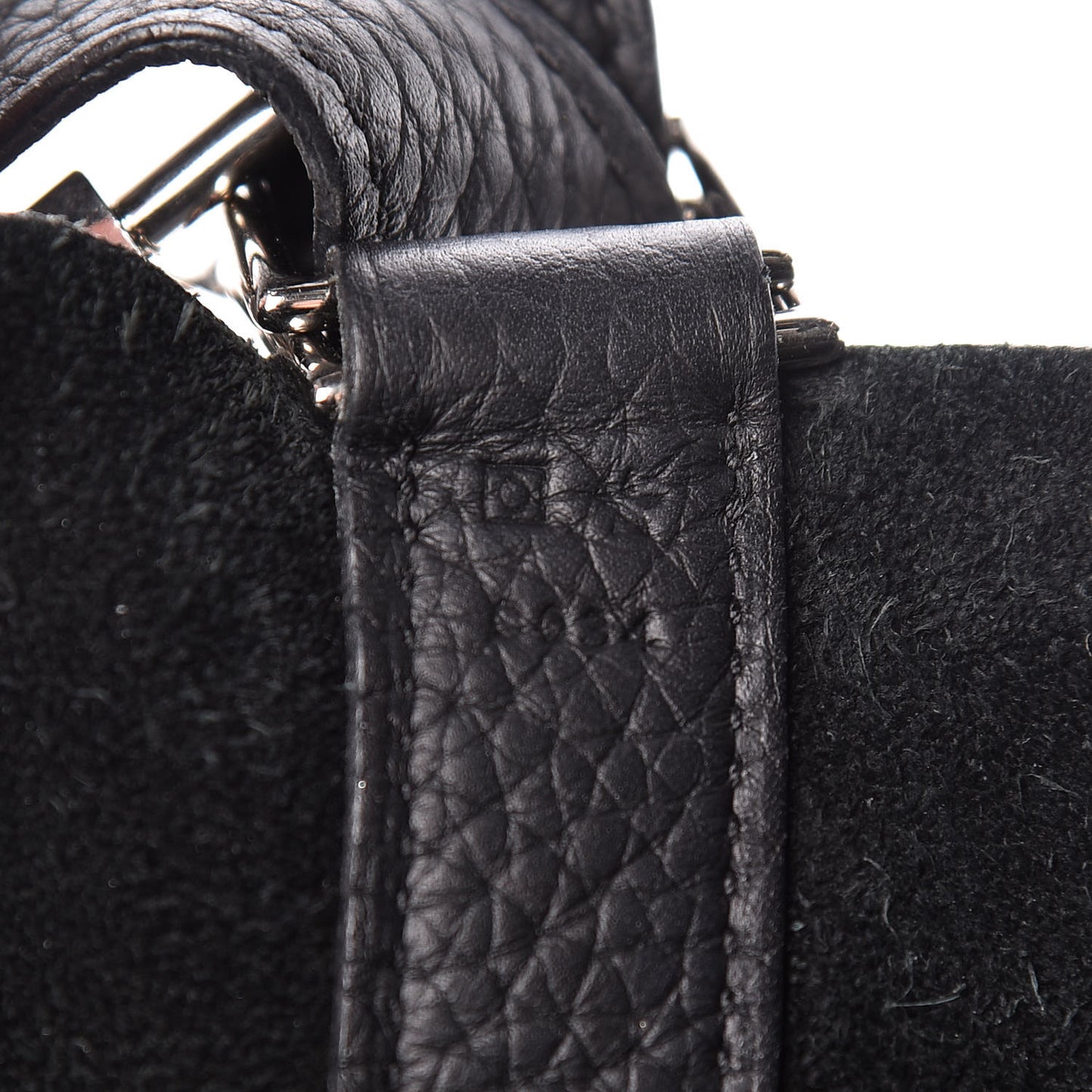 Taurillon Clemence Picotin Lock TGM Black