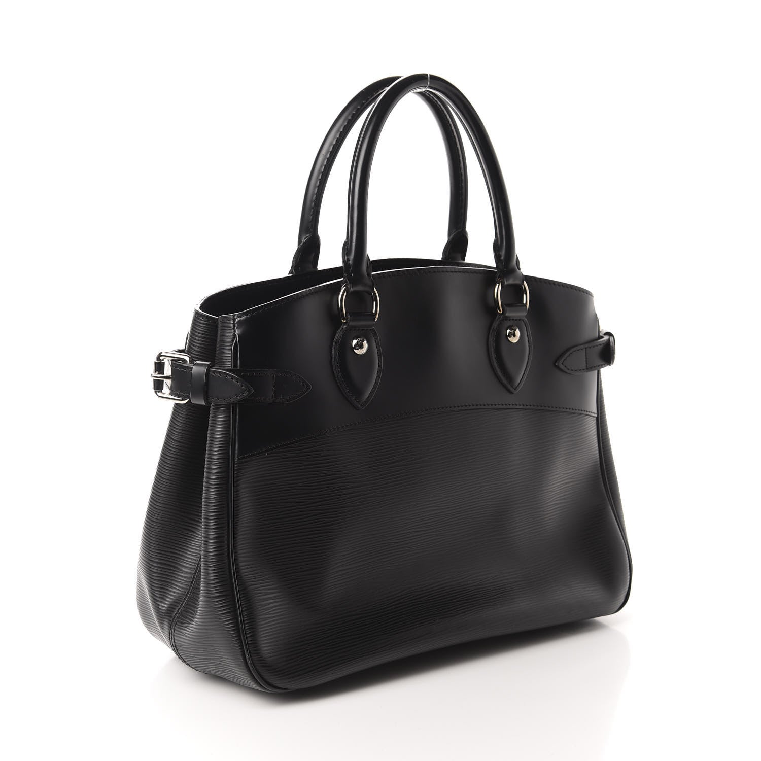 Louis Vuitton Epi Passy GM Black 3 of 10