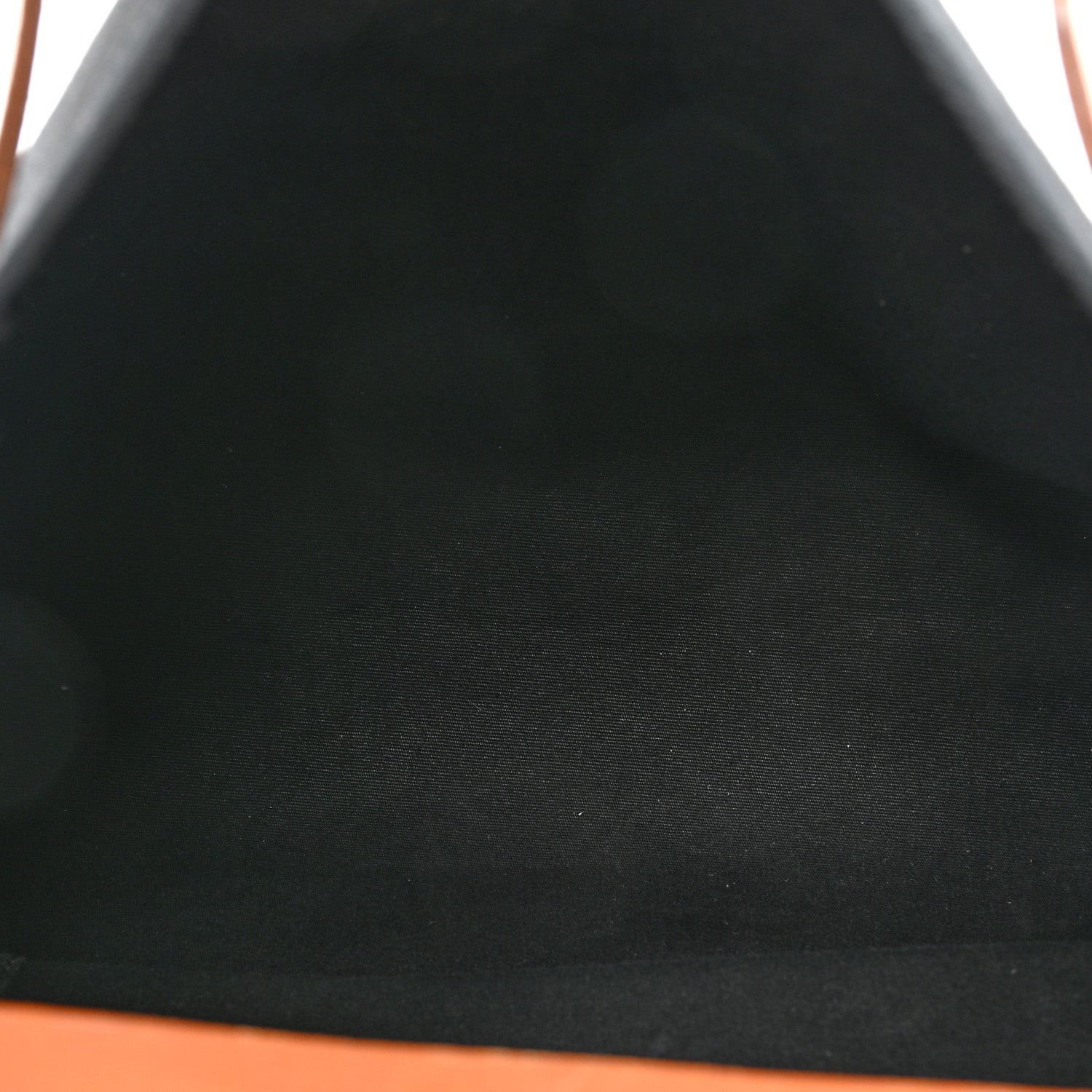 Hermes Toile Vache Calfskin Herbag 30 PM Black Natural 5 of 17