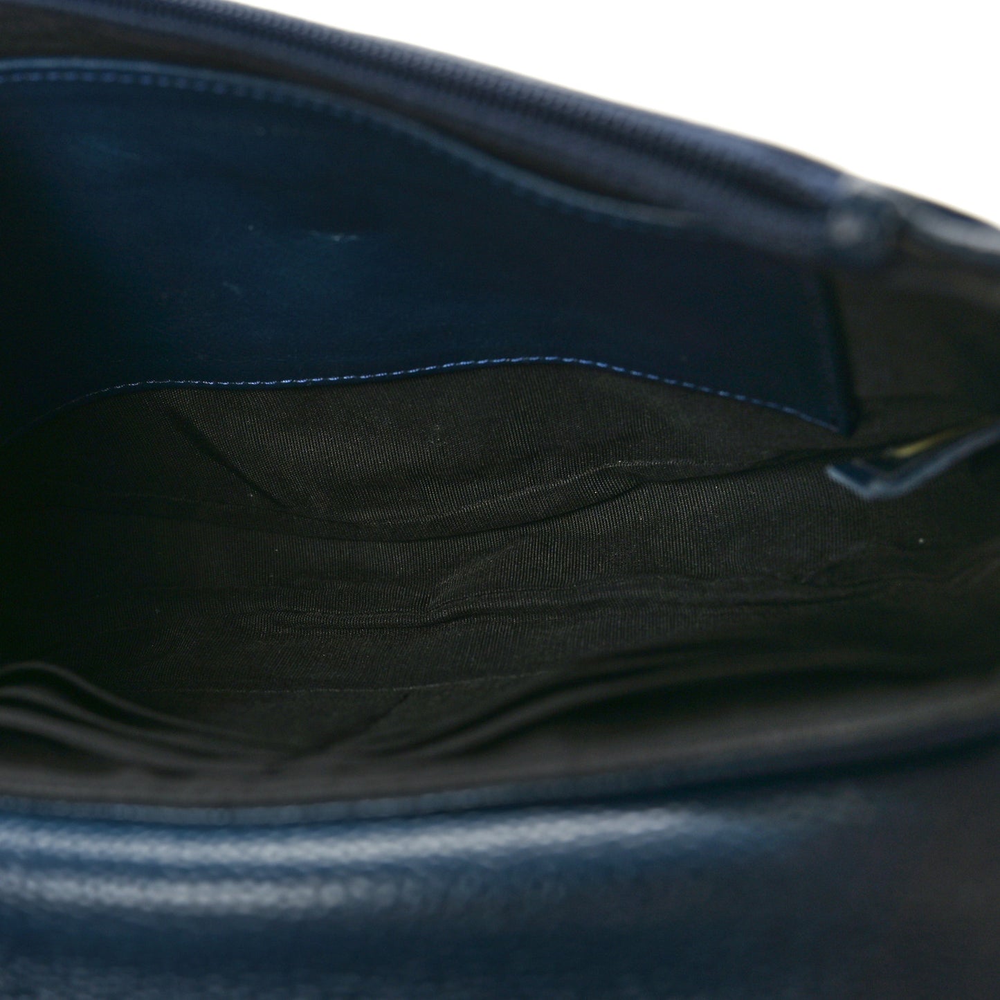 Caviar Half Moon Wallet On Chain WOC Navy