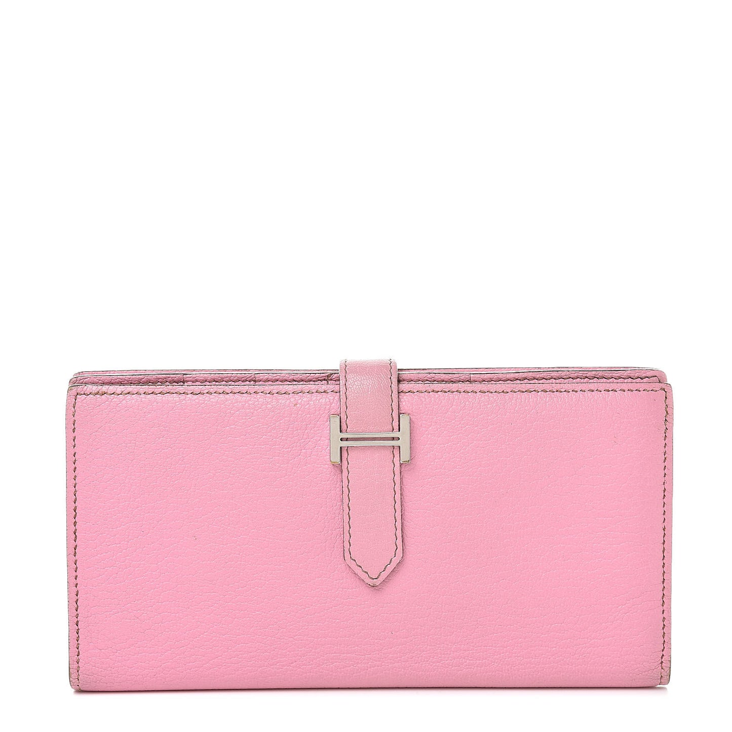 Chevre Mysore Bearn Gusset Wallet 5P Pink