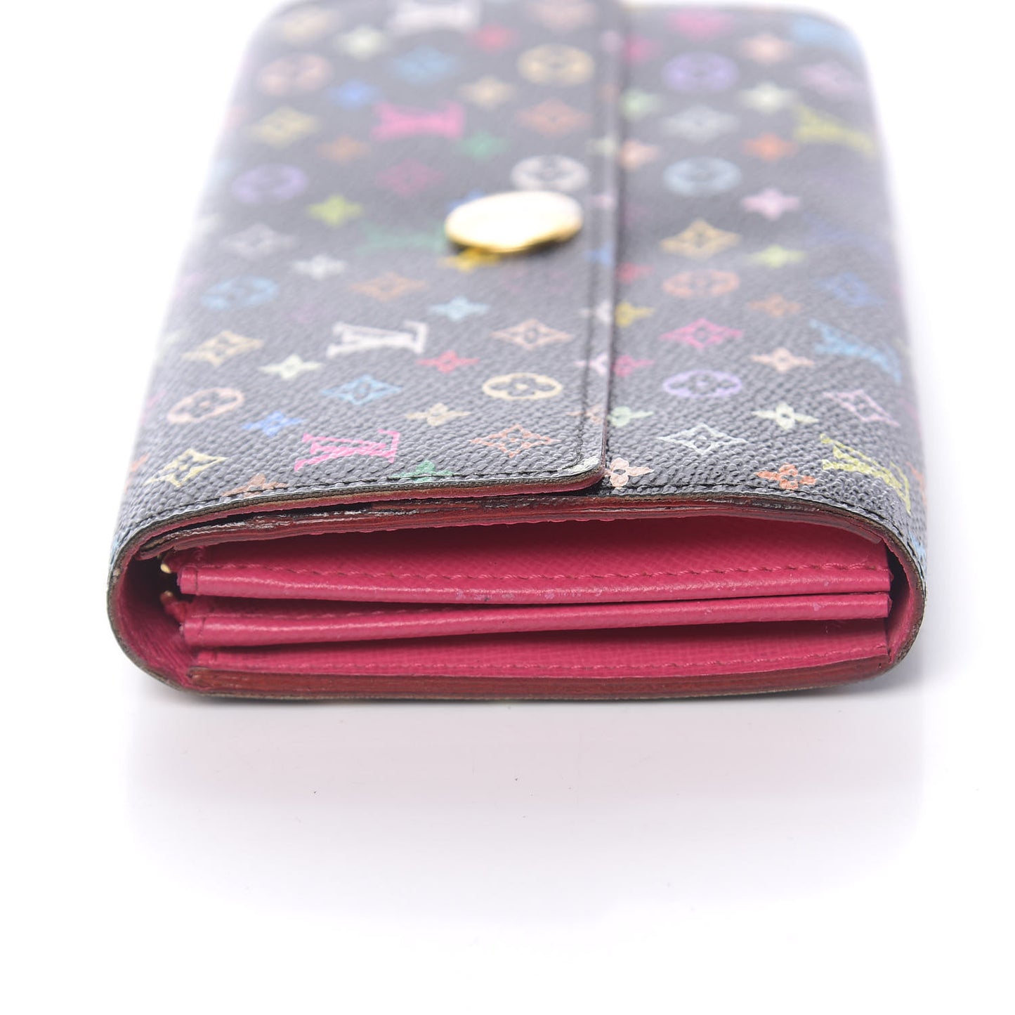 Monogram Multicolor Sarah Wallet Black Grenade