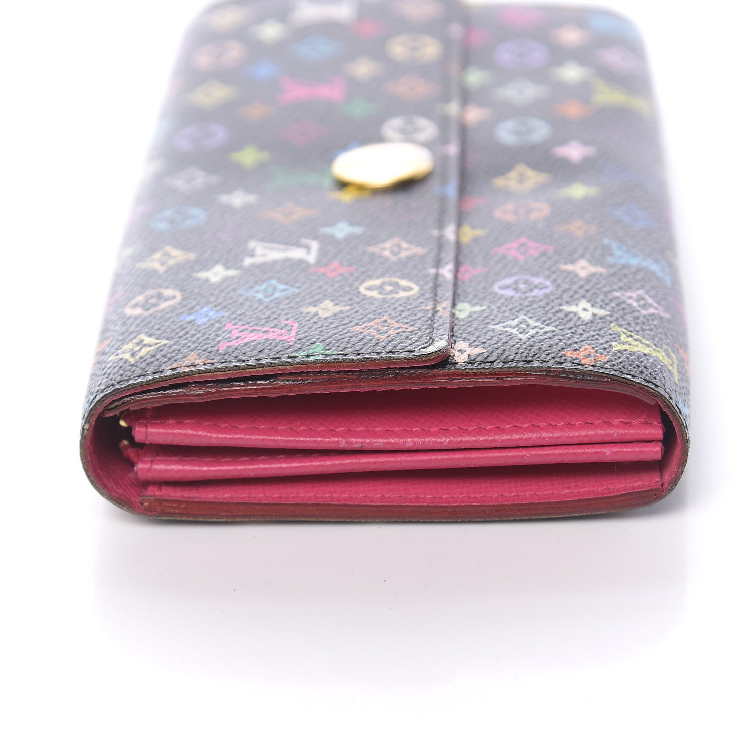 Louis Vuitton Monogram Multicolor Sarah Wallet Black Grenade 11 of 16